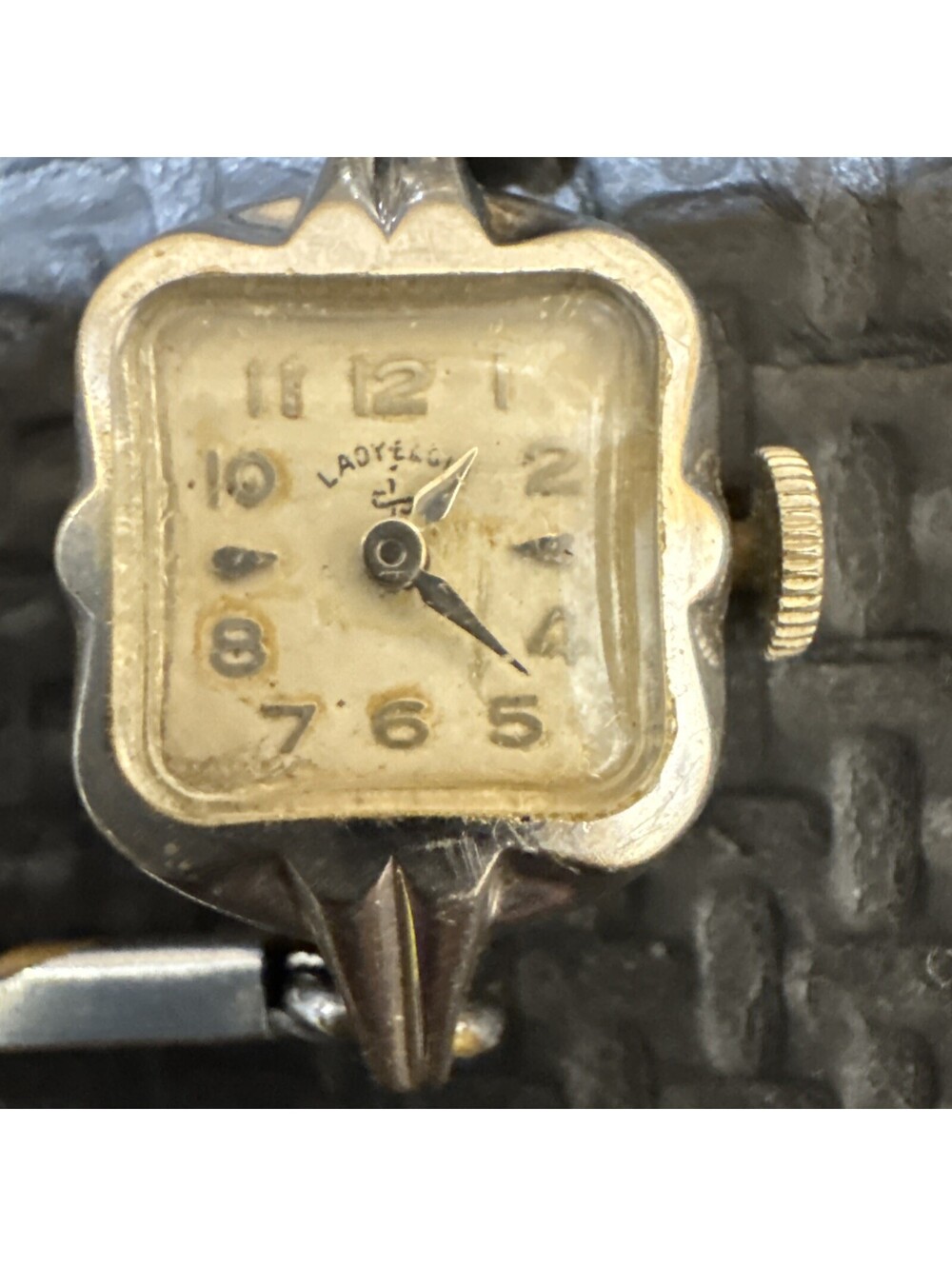 Lady Elgin 10K GF Springed Band Wrist Watch | 23 Jewels | For PARTS